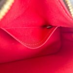 LV Alma BB Damier Ebene Coated Canvas with Leather and Gold Hardware #GUUKT-1 - Image 34