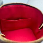 LV Alma BB Damier Ebene Coated Canvas with Leather and Gold Hardware #GUUKT-1 - Image 35