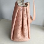 LV Babylon Pastel Pink Mahina Leather with Silver Hardware Bag #GUUCE-2 - Image 9