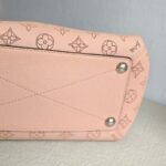 LV Babylon Pastel Pink Mahina Leather with Silver Hardware Bag #GUUCE-2 - Image 11