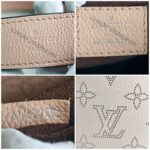 LV Babylon Pastel Pink Mahina Leather with Silver Hardware Bag #GUUCE-2 - Image 22