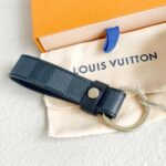 LV Dragonne Key holder M62706 and Silver Hardware #GUUUE-1