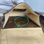 LV Manhattan PM Brown Monogram Coated Canvas with Leather and Gold Hardware #RCSK-2 - Image 28