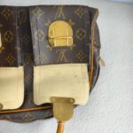 LV Manhattan PM Brown Monogram Coated Canvas with Leather and Gold Hardware #RCSK-2 - Image 27