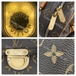 LV Manhattan PM Brown Monogram Coated Canvas with Leather and Gold Hardware #RCSK-2 - Image 24