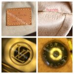 LV Manhattan PM Brown Monogram Coated Canvas with Leather and Gold Hardware #RCSK-2 - Image 25