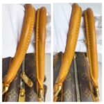 LV Manhattan PM Brown Monogram Coated Canvas with Leather and Gold Hardware #RCSK-2 - Image 23