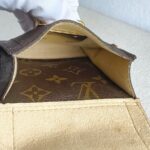 LV Manhattan PM Brown Monogram Coated Canvas with Leather and Gold Hardware #RCSK-2 - Image 30