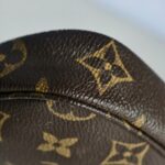 LV Mini Pochette Accessoires Brown Monogram Canvas with Leather and Gold Hardware #GUUKT-3 - Image 14