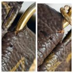 LV Mini Pochette Accessoires Brown Monogram Canvas with Leather and Gold Hardware #GUUKT-3 - Image 17
