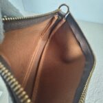 LV Mini Pochette Accessoires Brown Monogram Canvas with Leather and Gold Hardware #GUUKT-3 - Image 19