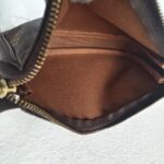 LV Mini Pochette Accessoires Brown Monogram Canvas with Leather and Gold Hardware #GUUKT-3 - Image 22