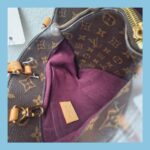 LV Montaigne BB Brown Monogram Coated Canvas with Leather and Gold Hardware #RSYY-1 - Image 33