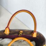 LV Montaigne BB Brown Monogram Coated Canvas with Leather and Gold Hardware #RSYY-1 - Image 18