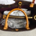 LV Montaigne BB Brown Monogram Coated Canvas with Leather and Gold Hardware #RSYY-1 - Image 17