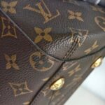 LV Montaigne BB Brown Monogram Coated Canvas with Leather and Gold Hardware #RSYY-1 - Image 12
