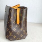 LV Montaigne BB Brown Monogram Coated Canvas with Leather and Gold Hardware #RSYY-1 - Image 8