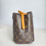 LV Montaigne BB Brown Monogram Coated Canvas with Leather and Gold Hardware #RSYY-1 - Image 7