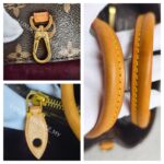 LV Montaigne BB Brown Monogram Coated Canvas with Leather and Gold Hardware #RSYY-1 - Image 24