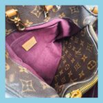 LV Montaigne BB Brown Monogram Coated Canvas with Leather and Gold Hardware #RSYY-1 - Image 32