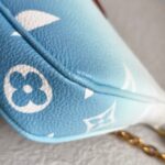 LV Multi Pochette Accessoires By The Pool 2-Tone Giant Monogram Coated Canvas with Leather and Gold Hardware #GUUKL-1 - Image 19