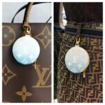 LV Multi Pochette Accessoires By The Pool 2-Tone Giant Monogram Coated Canvas with Leather and Gold Hardware #GUUKL-1 - Image 39