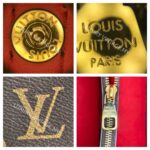 LV Neonoe MM Brown Monogram Coated Canvas with Red Leather and Gold Hardware #RRKT-2 - Image 18