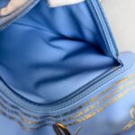 LV Neverfull LV x Jeff Koong Master Monet MM Blue Coated Canvas with Leather and Gold Hardware #GUUCE-1 - Image 35