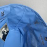 LV Neverfull LV x Jeff Koong Master Monet MM Blue Coated Canvas with Leather and Gold Hardware #GUUCE-1 - Image 37