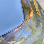 LV Neverfull LV x Jeff Koong Master Monet MM Blue Coated Canvas with Leather and Gold Hardware #GUUCE-1 - Image 16