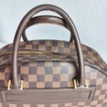 LV Nolita Brown Damier Ebene Coated Canvas with Leather and Gold Hardware #RYLR-1 - Image 19