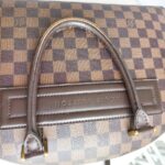 LV Nolita Brown Damier Ebene Coated Canvas with Leather and Gold Hardware #RYLR-1 - Image 23