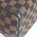 LV Nolita Brown Damier Ebene Coated Canvas with Leather and Gold Hardware #RYLR-1 - Image 16