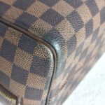 LV Nolita Brown Damier Ebene Coated Canvas with Leather and Gold Hardware #RYLR-1 - Image 13