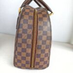 LV Nolita Brown Damier Ebene Coated Canvas with Leather and Gold Hardware #RYLR-1 - Image 7