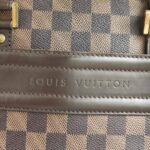 LV Nolita Brown Damier Ebene Coated Canvas with Leather and Gold Hardware #RYLR-1 - Image 28