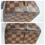 LV Nolita Brown Damier Ebene Coated Canvas with Leather and Gold Hardware #RYLR-1 - Image 17
