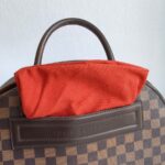 LV Nolita Brown Damier Ebene Coated Canvas with Leather and Gold Hardware #RYLR-1 - Image 30