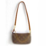 LV Strap Brown Leather and Gold Hardware #RSCK-9 - Image 2