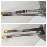 LV Strap Dark Brown Leather and Gold Hardware #RSUC-3 - Image 3