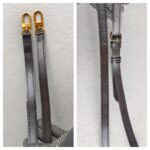 LV Strap Dark Brown Leather and Gold Hardware #RSUC-3 - Image 4