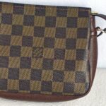 LV Trousse Makeup Pochette Damier Ebene Coated Canvas with Gold Hardware #GUUKT-4 - Image 3