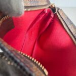 LV Trousse Makeup Pochette Damier Ebene Coated Canvas with Gold Hardware #GUUKT-4 - Image 20