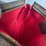 LV Trousse Makeup Pochette Damier Ebene Coated Canvas with Gold Hardware #GUUKT-4 - Image 21