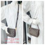 LV Trousse Makeup Pochette Damier Ebene Coated Canvas with Gold Hardware #GUUKT-4 - Image 24