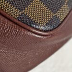 LV Trousse Makeup Pochette Damier Ebene Coated Canvas with Gold Hardware #GUUKT-4 - Image 12