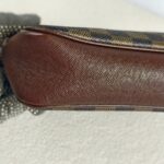 LV Trousse Makeup Pochette Damier Ebene Coated Canvas with Gold Hardware #GUUKT-4 - Image 10
