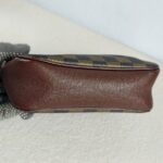 LV Trousse Makeup Pochette Damier Ebene Coated Canvas with Gold Hardware #GUUKT-4 - Image 9