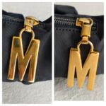 Moschino Waist Pouch Black Nylon with Gold Hardware #GUUUS-2 - Image 20