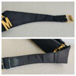 Moschino Waist Pouch Black Nylon with Gold Hardware #GUUUS-2 - Image 16